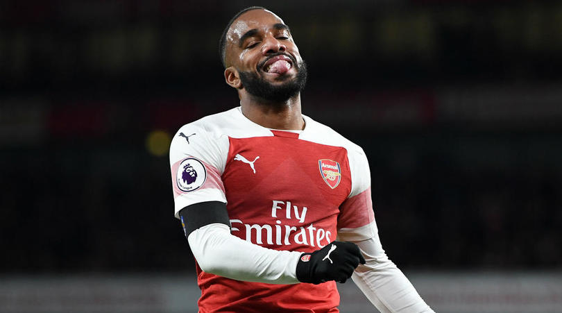 Alexandre Lacazette of Arsenal