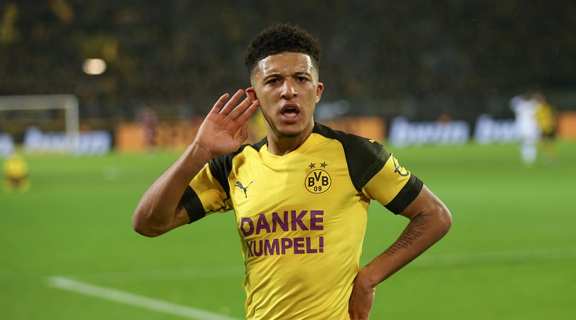 Manchester United target Jadon Sancho