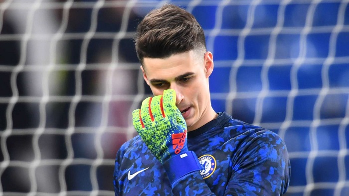 Kepa Arrizbalaga of Chelsea