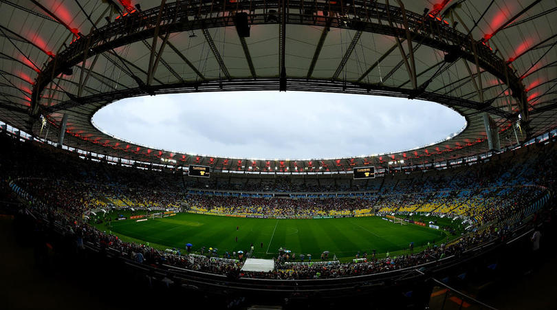 Flamengo's home stadium the Maracana