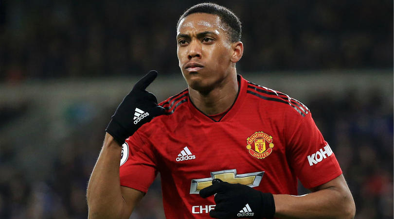 Anthony Martial of Manchester United