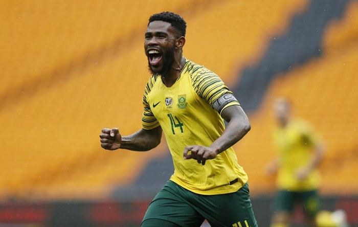 Thulani Hlatshwayo of Bafana Bafana