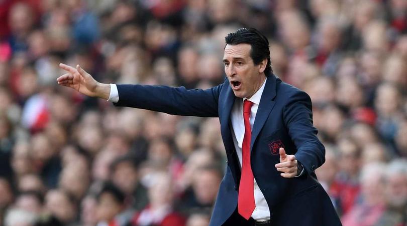 Arsenal manager Unai Emery