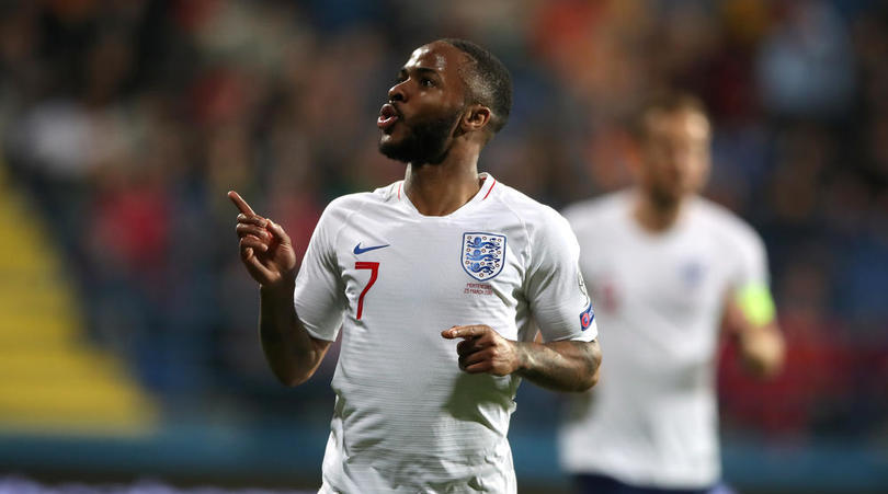 England's Raheem Sterling