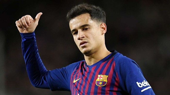 Philippe Coutinho of Barcelona