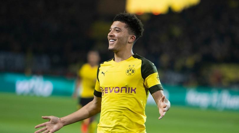 Jadon Sancho of Borussia Dortmund