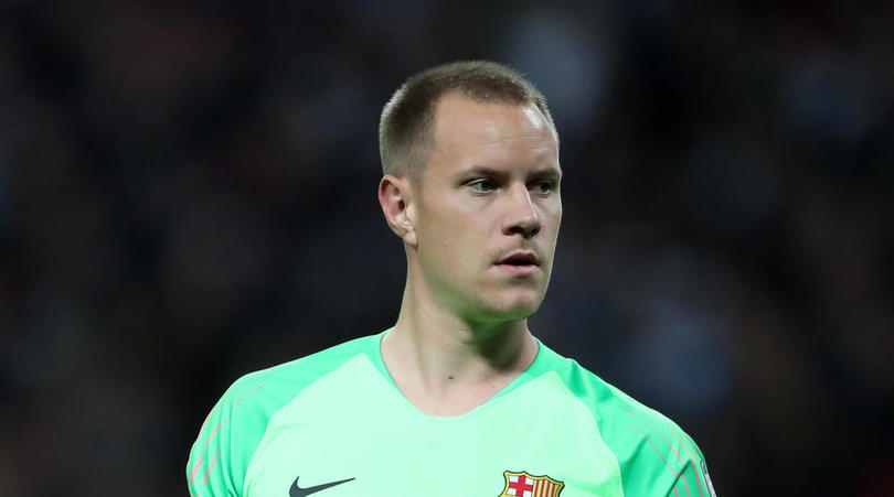 Barcelona goalkeeper Marc-Andre ter Stegen