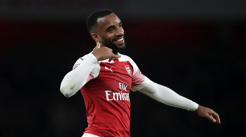 Alexandre Lacazette of Arsenal