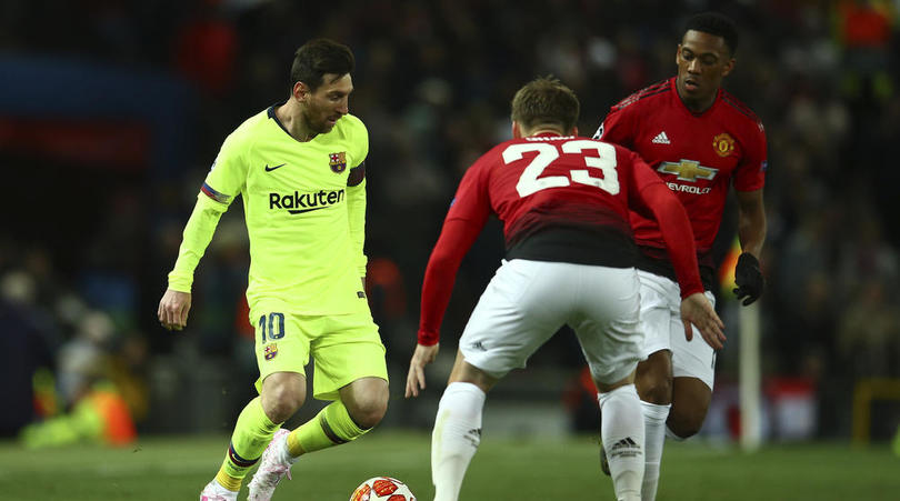 Messi outshines Pogba as Barca leave with the advantage