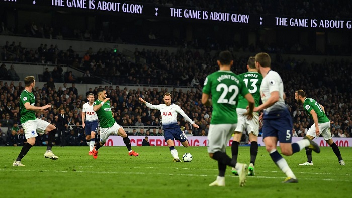 Christian Eriksen of Tottenham Hotspur