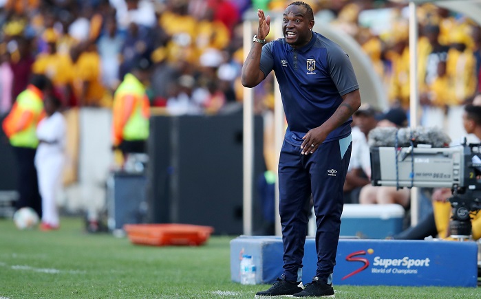 Benni McCarthy, coach of Cape Town City during the 2019 Nedbank Cup Quarter Final match against Kaizer Chiefs