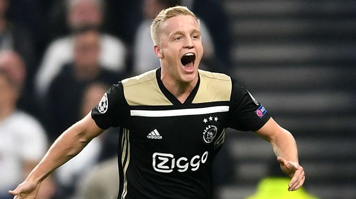 Donny Van De Beek of Ajax