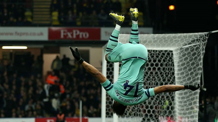 Pierre-Emerick Aubameyang of Arsenal