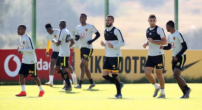 Kaizer Chiefs trainning session