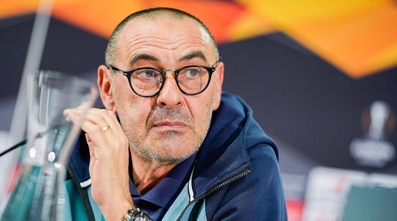 Juventus manager Maurizio Sarri