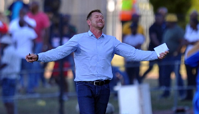 Eric Tinkler coach of Maritzburg United