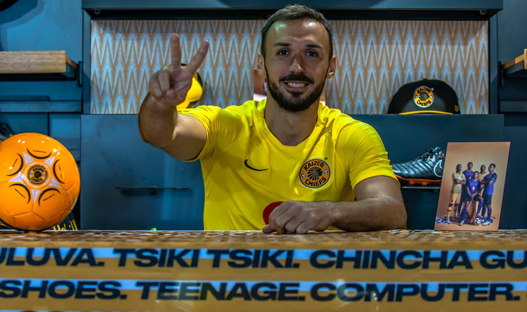 New Kaizer Chiefs signing Serbian striker Samir Nurković