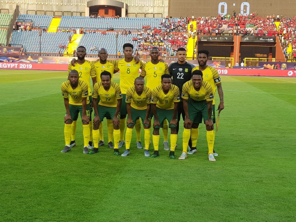 Starting XI: Egypt vs Bafana Bafana