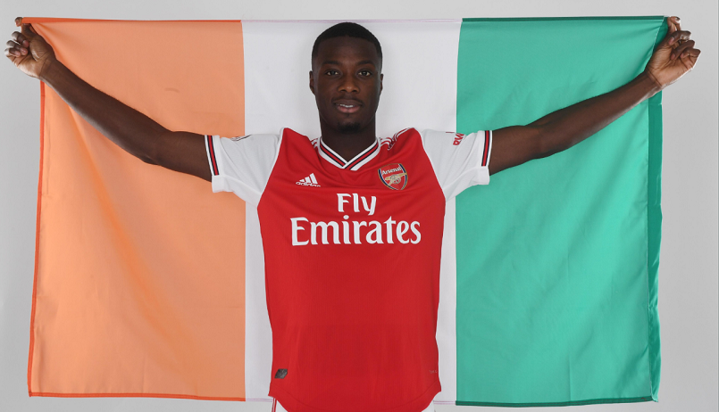 Nicolas Pepe of Arsenal