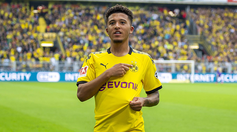 Borussia Dortmund star Jadon Sancho