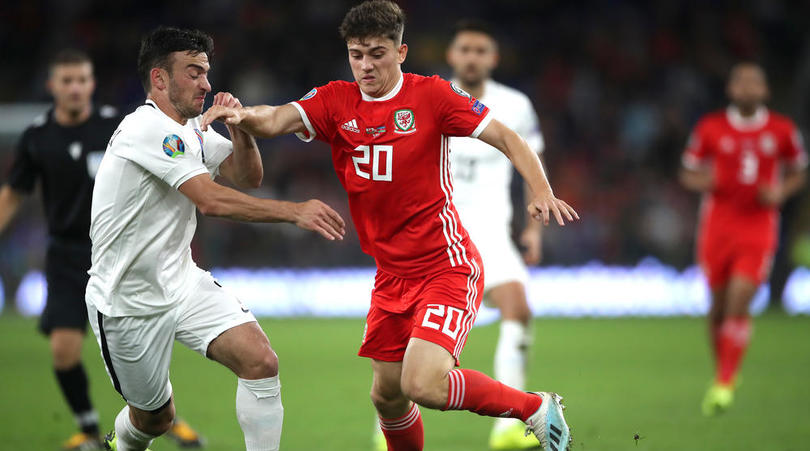 Wales' Daniel James