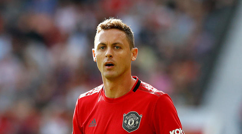 Manchester United's Nemanja Matic during the Premier League match at Old Trafford, Manchester.