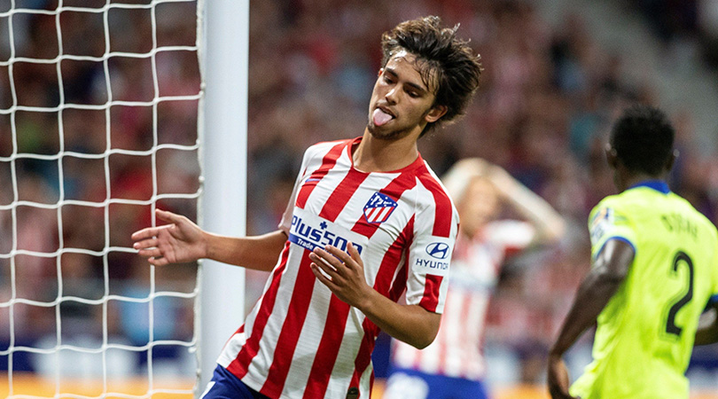 Atletico Madrid's Portuguese forward Joao Felix