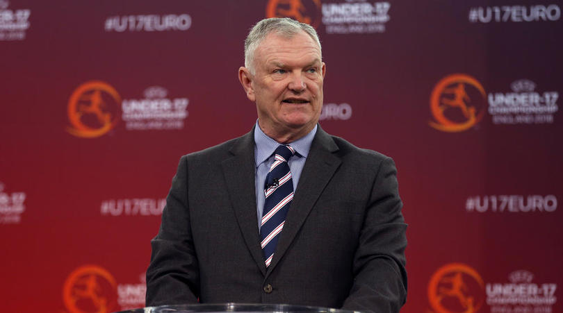 FA Chairman Greg Clarke Uefa