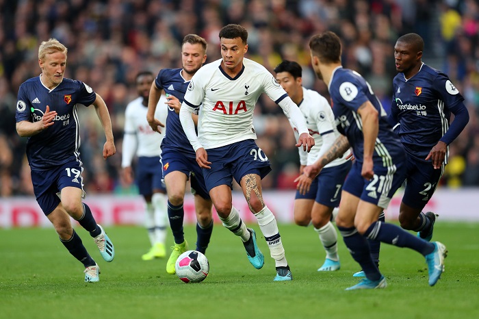 Dele Alli of Tottenham Hotspur