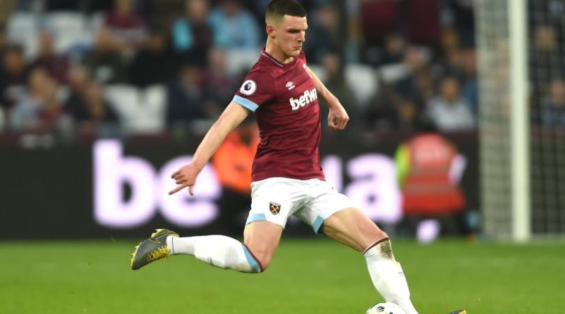 Declan Rice of West Ham United