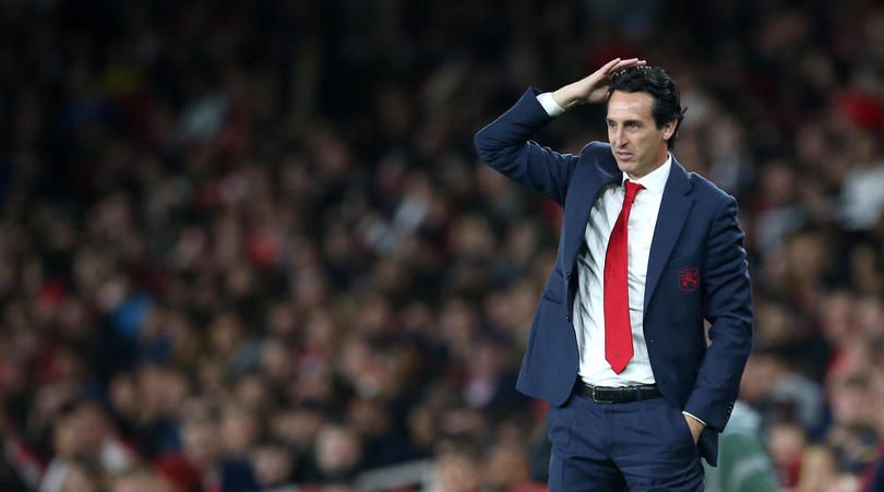 Arsenal manager Unai Emery