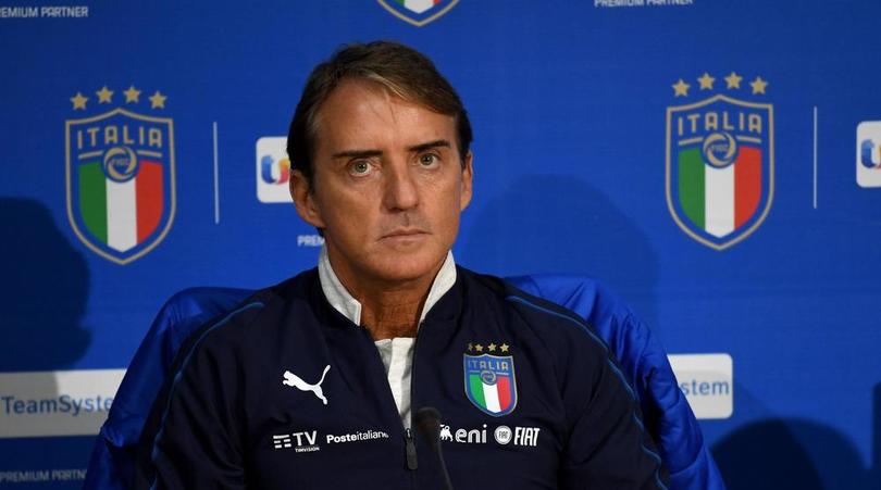 Italy coach Roberto Mancini