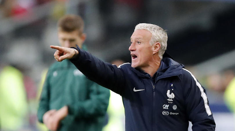 France's coach Didier Deschamps