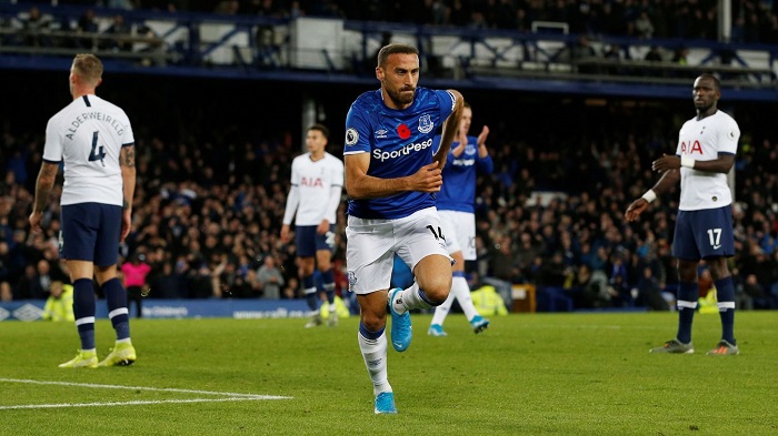 Cenk Tosun of Everton