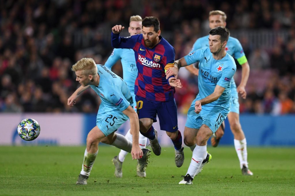 Barca fail to break down Slavia Prague at Camp Nou