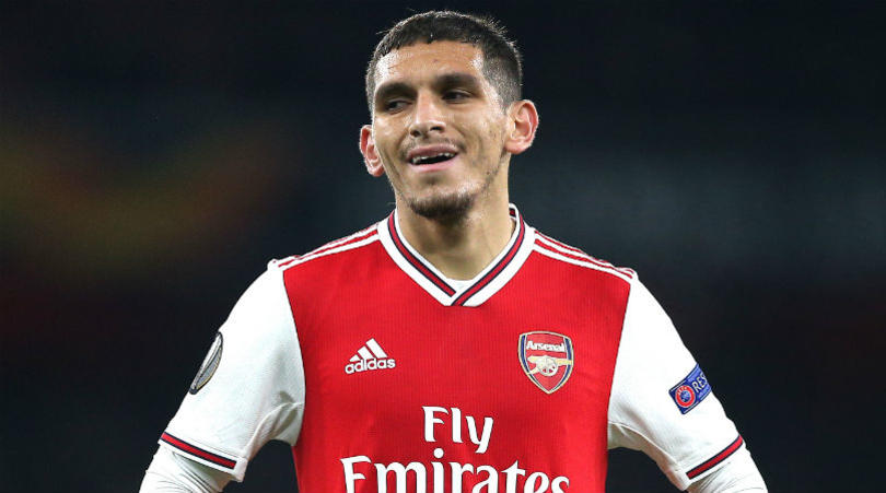 Arsenal midfielder Lucas Torreira