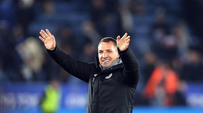 Leicester City manager Brendan Rodgers