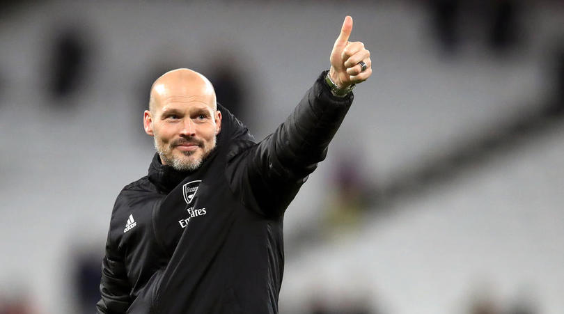 Arsenal interim manager Freddie Ljungberg