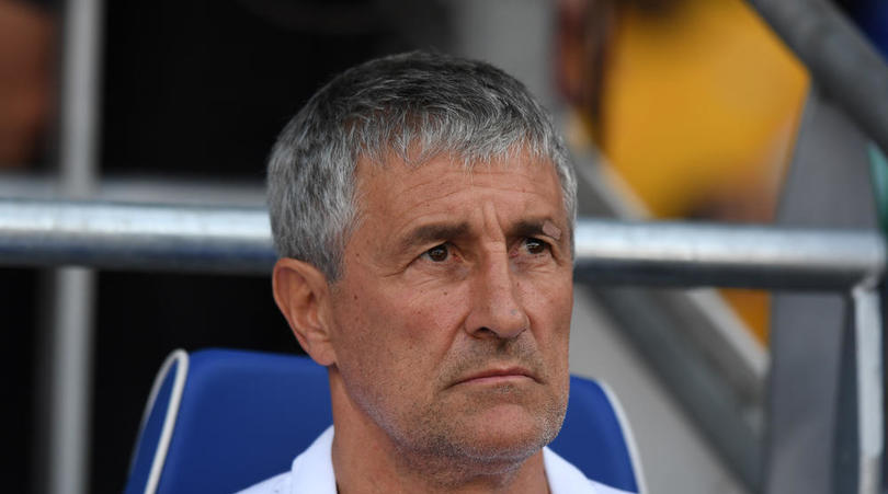 Barcelona Manager Quique Setien