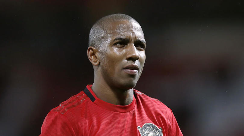 Manchester United's Ashley Young