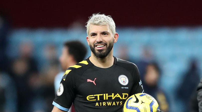 Manchester City's Sergio Aguero