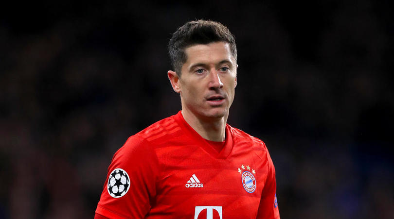 Bayern Munich's Robert Lewandowski