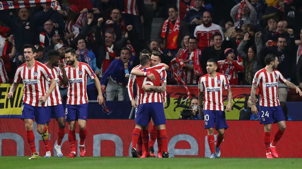 Saul strike gives Atletico first-leg lead over Liverpool