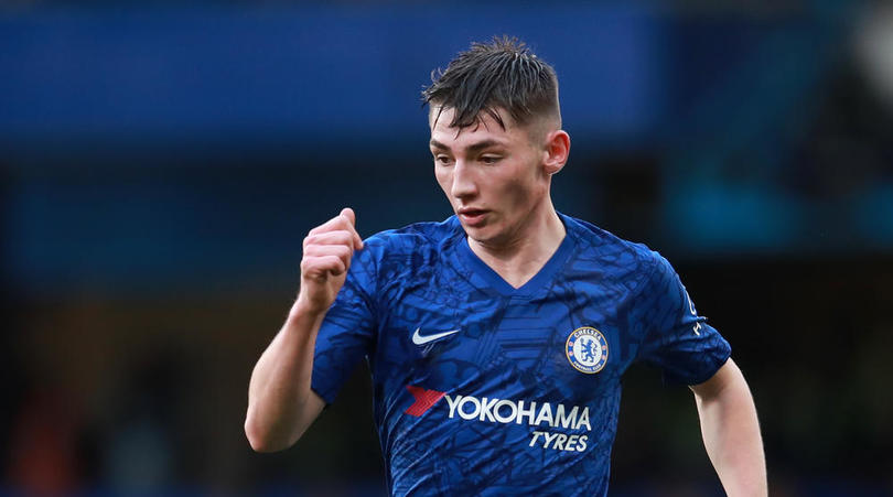 Chelsea midfielder Billy Gilmour during the Premier League match at Stamford Bridge, London.