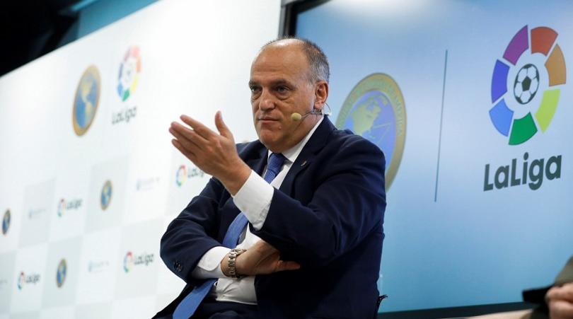 Spanish Professional Soccer League's President, Javier Tebas