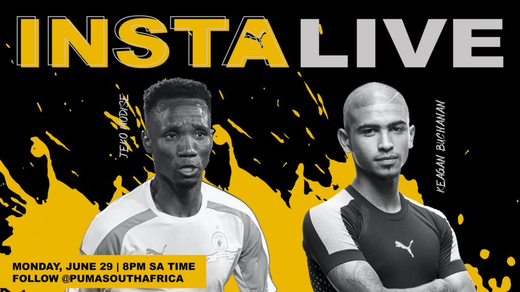 Modise, Buchanan talk football on Insta LIVE