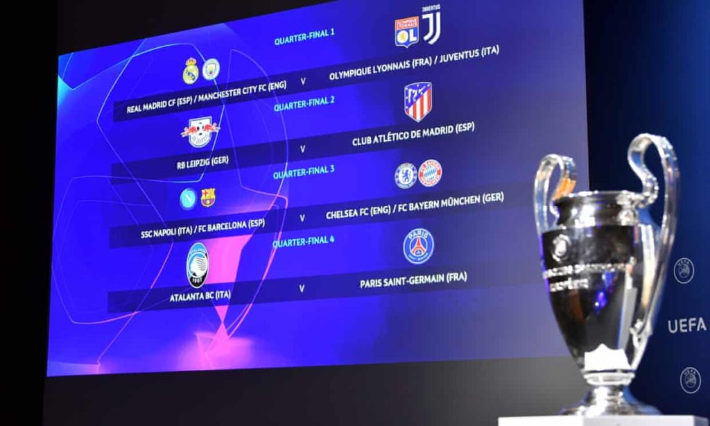 UCL quarter-finals & semi-finals draws details revealed