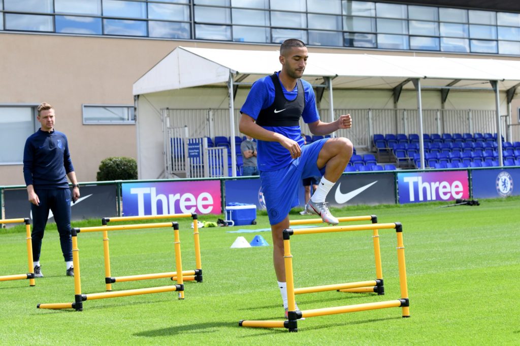 Ziyech 'can't wait' for Chelsea debut after first training session