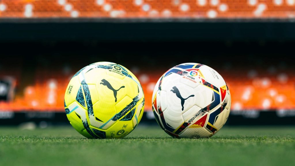 PUMA unveils Accelerate, Adrenalina LaLiga official match footballs