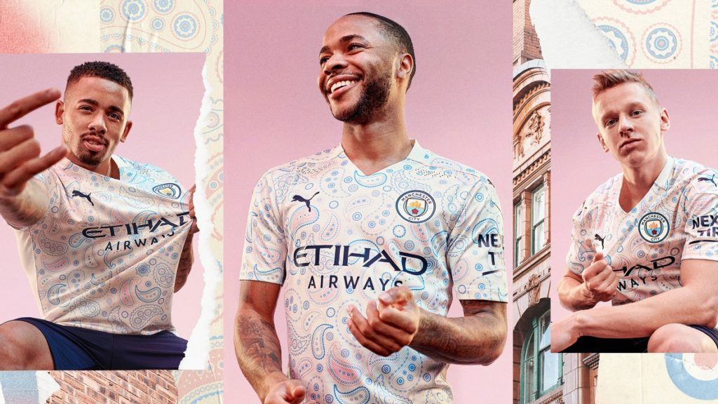 Puma, Manchester City unveil paisley third kit